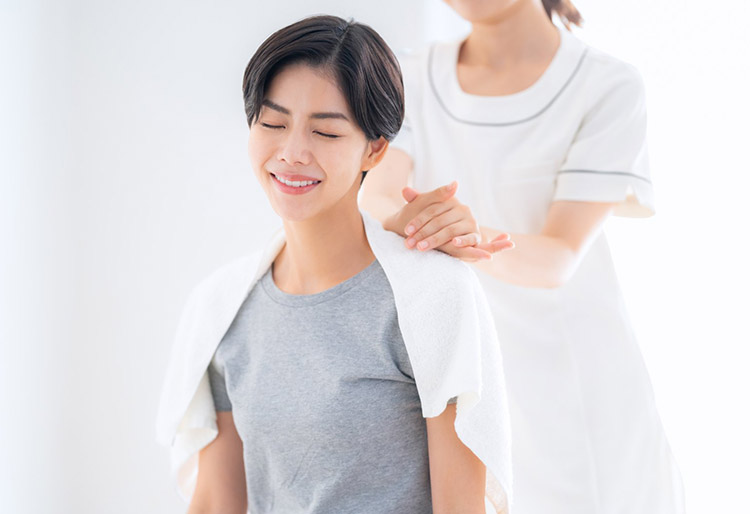 美容整体の施術イメージ